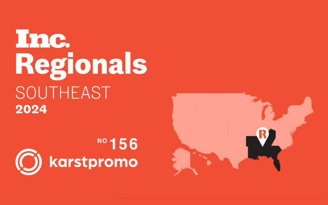 Celebrating Success: Karstpromo Ranks No. 156 on Inc. Magazine’s Southeast Regional List!